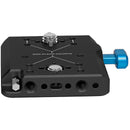 KONDOR BLUE Mini V-Mount Battery Plate BLACK - KONMVPBK