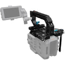 Kondor Blue Sony FX6 Cage System with Trigger Handle Raven Black - KONSFX6BK