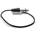 Kondor Blue TA4M Mini XLR 4 Pin Male to Female XLR Braided Audio Cable 16-inch - KONTA4MN16
