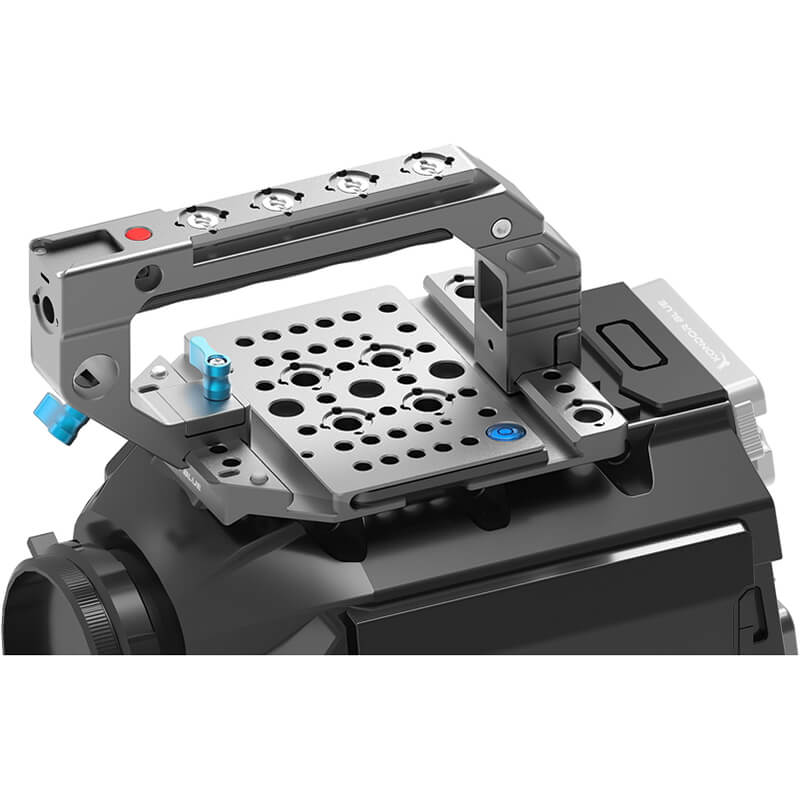 Kondor Blue Blackmagic URSA MINI Cage with w/ Top Handle (12K/4.6K/4K) SPACE GRAY - KONURSAM