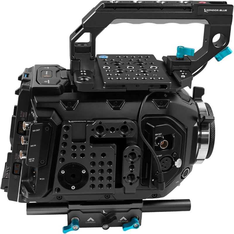 Kondor Blue Blackmagic URSA MINI Base Rig (12K/4.6K/4K) BLACK - KONURSAMBaseRigBk