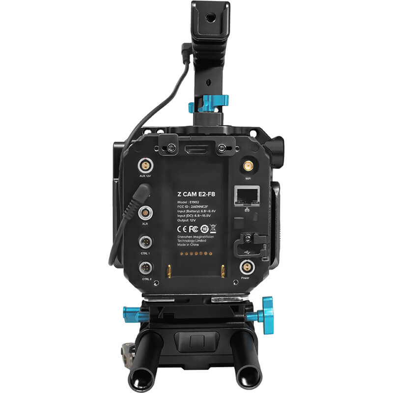 Kondor Blue Z Cam E2 Flagship Base Rig M4/S6/F6/F8 BLACK - KONZcamBaseRigBk