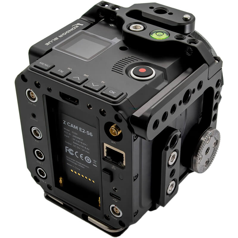 Kondor Blue Z Cam E2 Flagship Cage (M4 S6 F6 F8) BLACK - KONZCAMCOBK