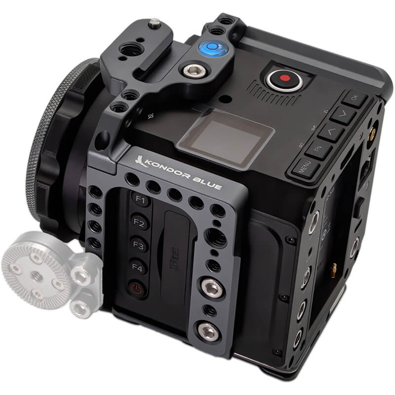 Kondor Blue Z Cam E2 Flagship Cage w/ Top Handle (M4 S6 F6 F8) SPACE GREY - KONZCamScage