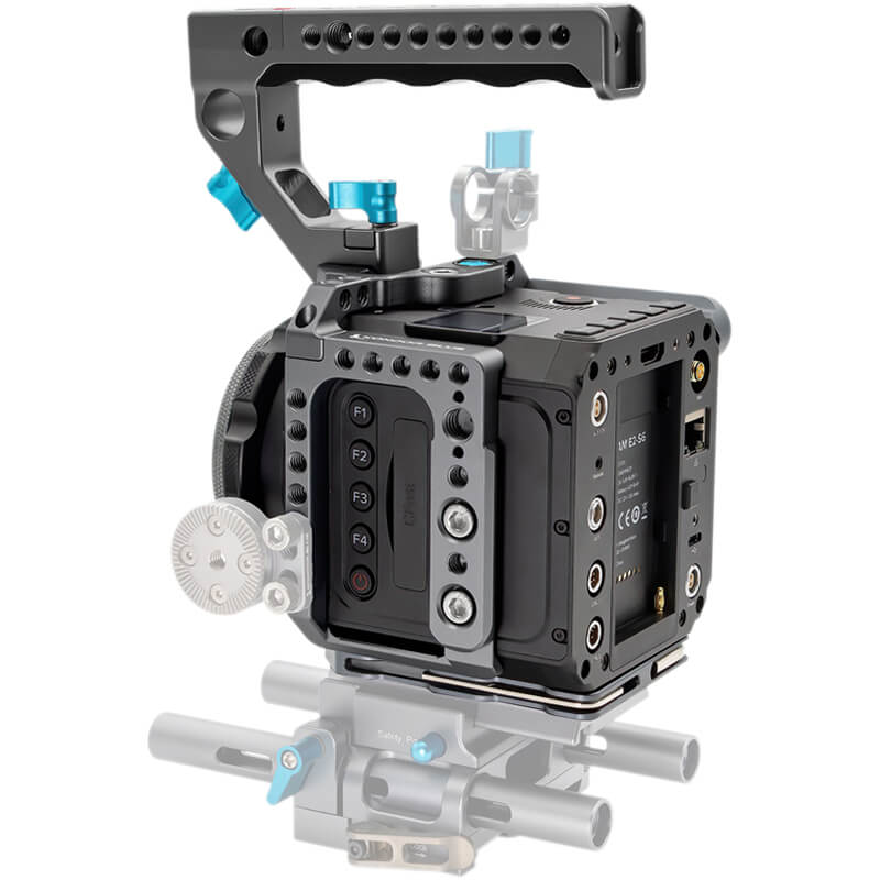 Kondor Blue Z Cam E2 Flagship Cage w/ Top Handle (M4 S6 F6 F8) SPACE GREY - KONZCamScage