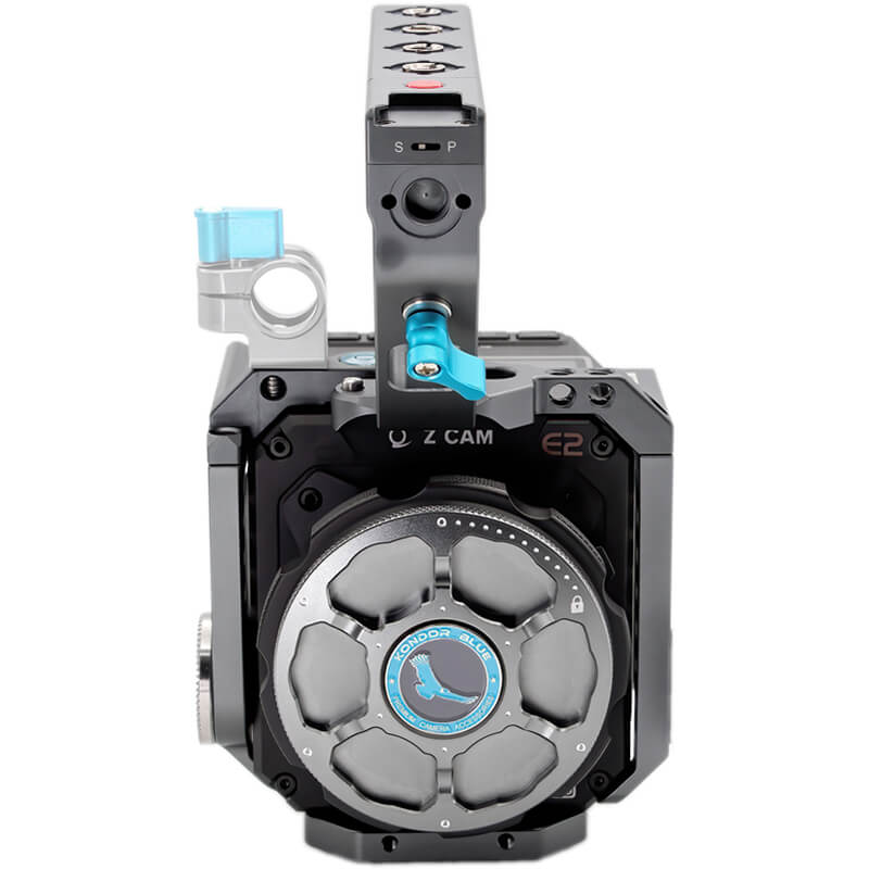 Kondor Blue Z Cam E2 Flagship Cage w/ Top Handle (M4 S6 F6 F8) SPACE GREY - KONZCamScage