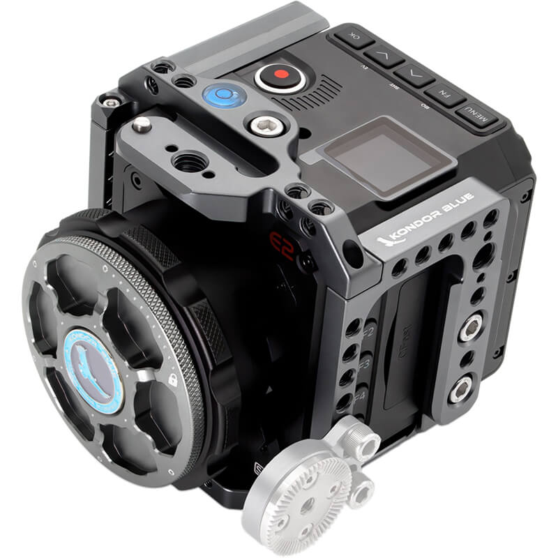 Kondor Blue Z Cam E2 Flagship Cage w/ Top Handle (M4 S6 F6 F8) SPACE GREY - KONZCamScage