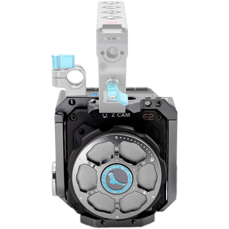 Kondor Blue Z Cam E2 Flagship Cage (M4 S6 F6 F8) SPACE GREY - KONZCAMSCAGECO