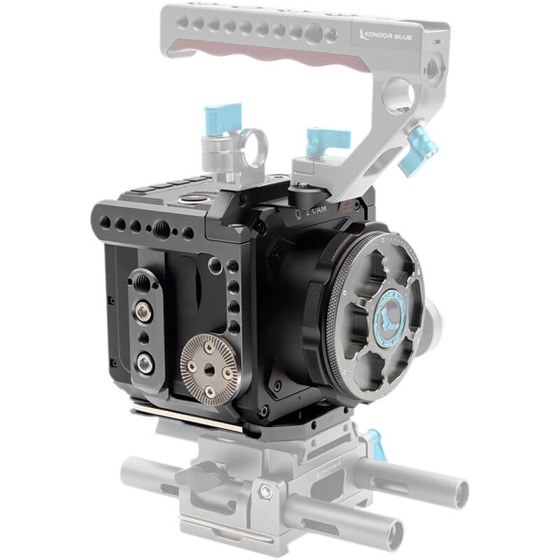 Kondor Blue Z Cam E2 Flagship Cage (M4 S6 F6 F8) SPACE GREY - KONZCAMSCAGECO