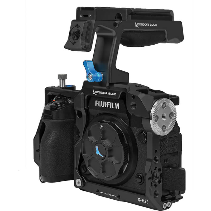 Kondor Blue Fujifilm X-H2S Cage with Top Handle