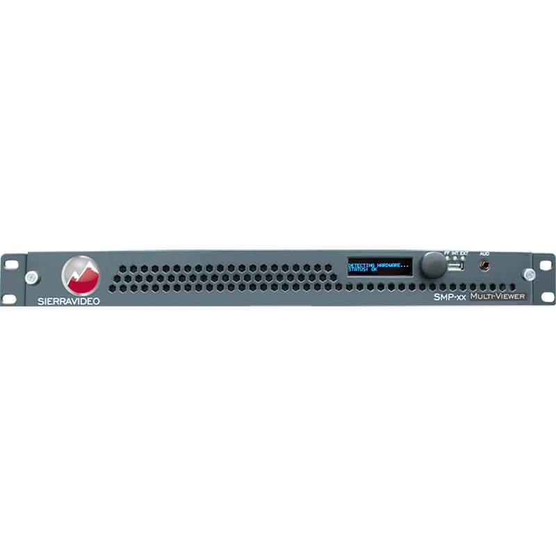 Kramer 4K Sierra Video SMP-S4UHD-12G Multiviewer with 4x12G-SDI or 8x3G Inputs - KRA-SMP-S4UHD-12G