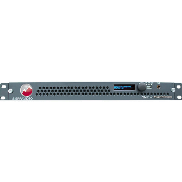 Kramer 4K Sierra Video SMP-S6UHD-12G Multiviewer with 6x12G-SDI or 12x3G Inputs - KRA-SMP-S6UHD-12G