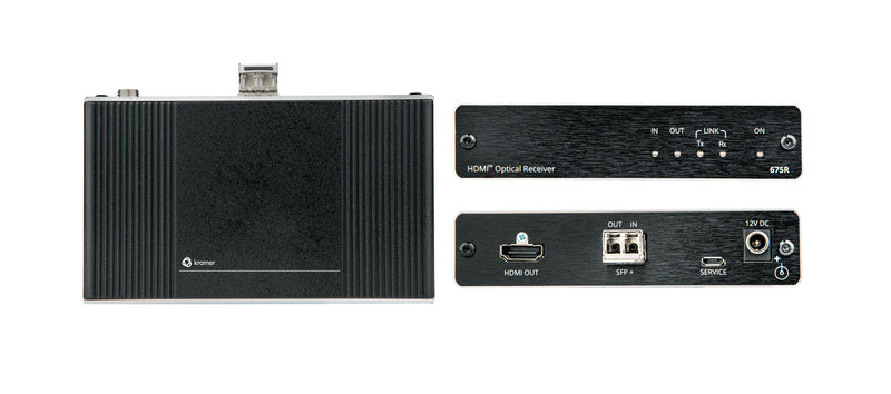 Kramer Electronics 675R/T 4K60 4:4:4 HDMI Extender Kit over Ultra-Reach MM/SM Fiber Optic