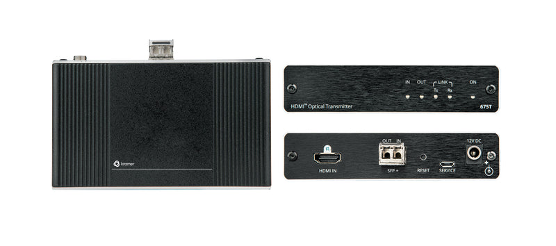 Kramer Electronics 675R/T 4K60 4:4:4 HDMI Extender Kit over Ultra-Reach MM/SM Fiber Optic