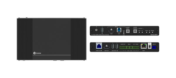 Kramer Electronics EXT3-21-XR-TR 2x1 4K60 HDMI/USB Switcher Extender over 100m HDBaseT 3.0