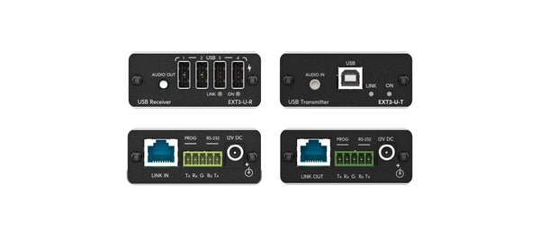 Kramer Electronics EXT3-U-KIT USB 2.0 PoC Extender Kit over Extended–Reach CAT