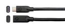 Kramer PG-U32/FF USB 3.2 GEN-2 Full Featured USB-C (F) to USB-C (M) Cable 3ft