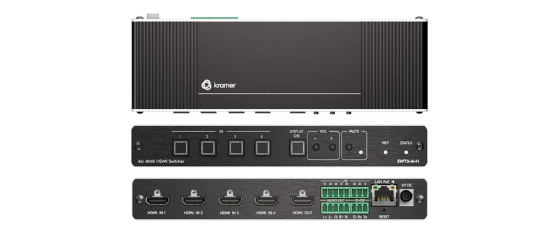 Kramer Electronics SWT3-41-H 4x1 4K60 HDMI Switcher