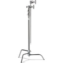 KUPO KS703912 40" C Stand W/ Sliding Leg Kit (Polished) - KUP-CS-40MK