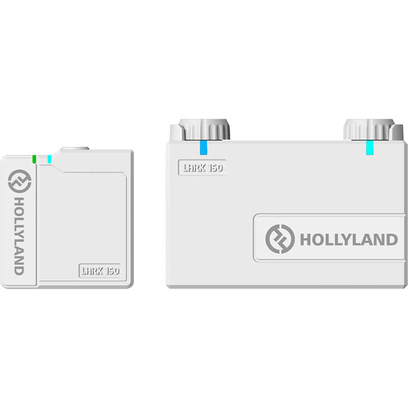 HOLLYLAND LARK 150 Solo 1Person Wireless Microphone System White - HL-LARK-150-SOLO-W