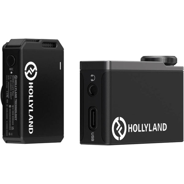 HOLLYLAND LARK MAX SOLO All-in-One Wireless Lavalier Microphone System Solo Black - HL-LARK-MAX-SOLO-B