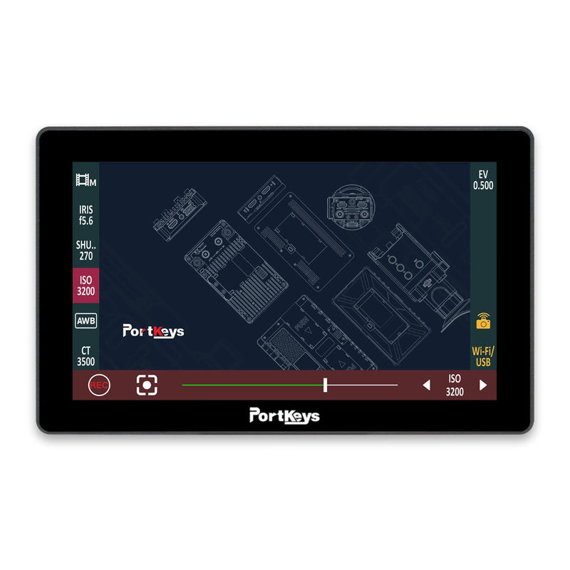 PortKeys LH5P II (MKII) 4K HDMI 2200nit 5.5in IPS Touchscreen Camera Monitor