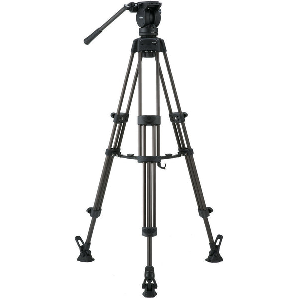 Libec LX7M 75mm Tripod System with Mid-Level Spreader supports up to 8KG