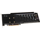 SONNET M.2 8x4 Silent Gen4 PCIe Card - SONFUSSSD8X4E4S