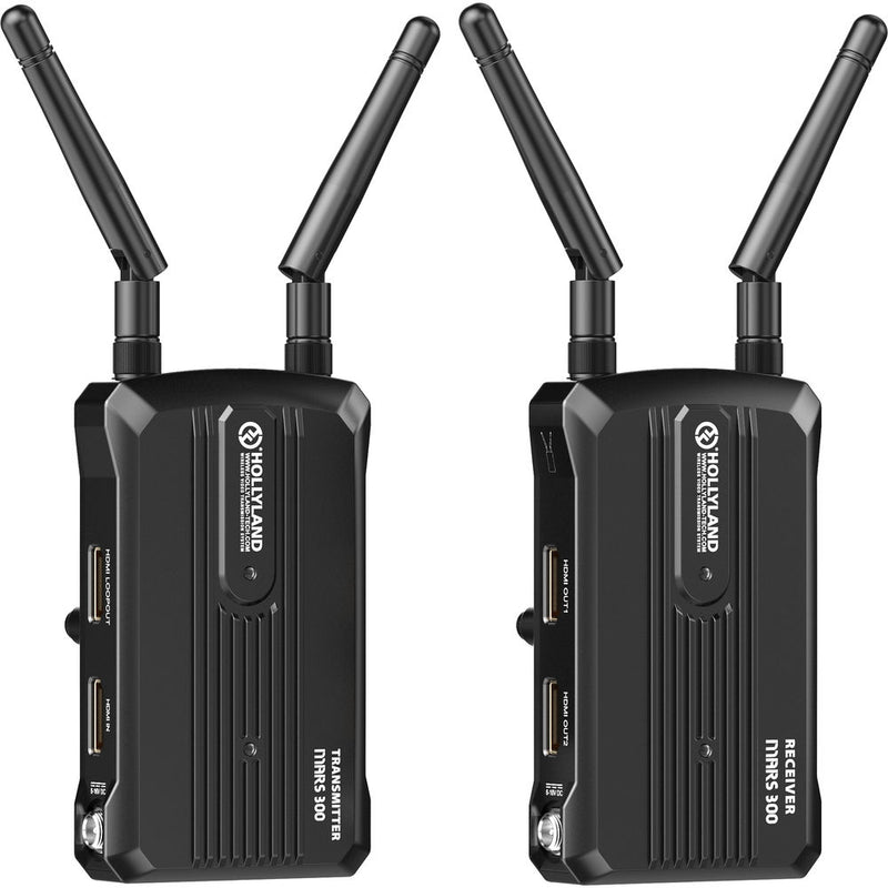 Hollyland Mars 300 Dual HDMI Wireless HD Video Transmitter & Receiver Set - MARS300 (CLEARANCE STOCK)