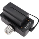 NanLite BT-BA-SNP-E27 Battery Adapter with E27 Head