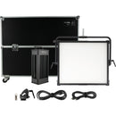 NANLUX Dyno 1200C 1KIT-FT RGBWW Soft Panel Light with Flight Case
