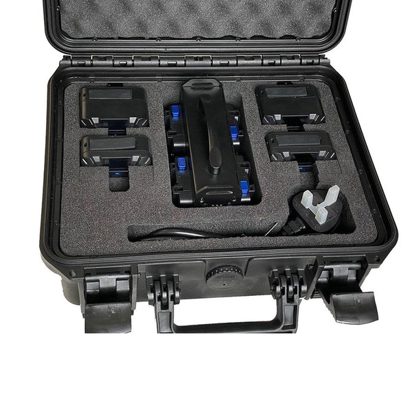 FXLION NANO-ONE-TWO 4KIT 4 Battery Kit in Hard Case with Charger