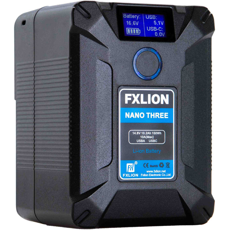 FXLION NANO THREE 14.8V 150Wh V-Mount Battery (FX LION)
