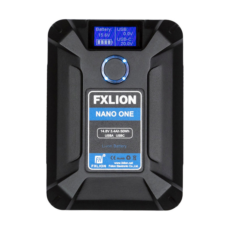 FXLION NANO-ONE-TWO 4KITSC 4 Battery Kit in Soft Case with Charger (FX LION)