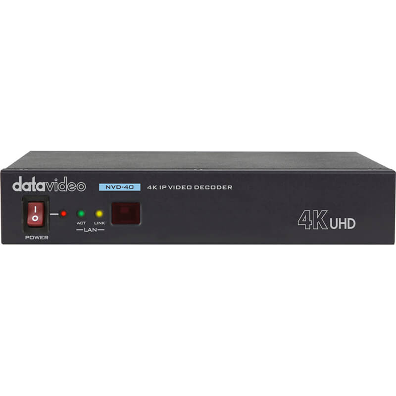 DATAVIDEO NVD-40 4K HDMI IP Video Decoder - DATANVD40
