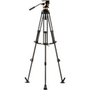LIBEC NX-100MC Carbon Fibre Tripod System Mid-Level Spreader Supports up to 4KG
