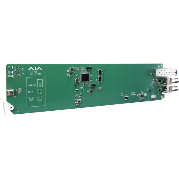 AJA OG-FiDO-T openGear 1-Channel 3G-SDI to Single-Mode LC Fiber Transmitter