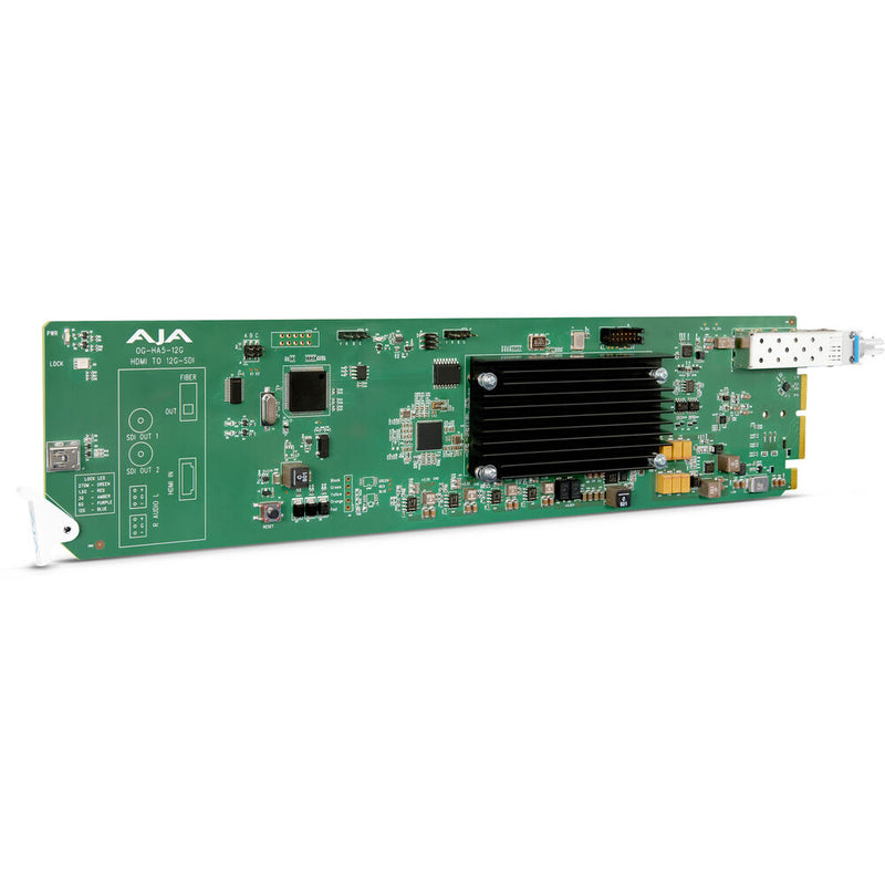 AJA OG-HA5-12G-T-ST openGear HDMI 2.0 to 12G-SDI Converter