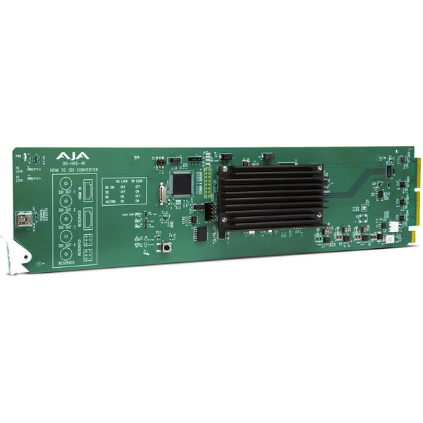 AJA OG-HA5-4K openGear 4K/UltraHD/2K/HD/SD HDMI 2.0 to 3G-SDI Conversion