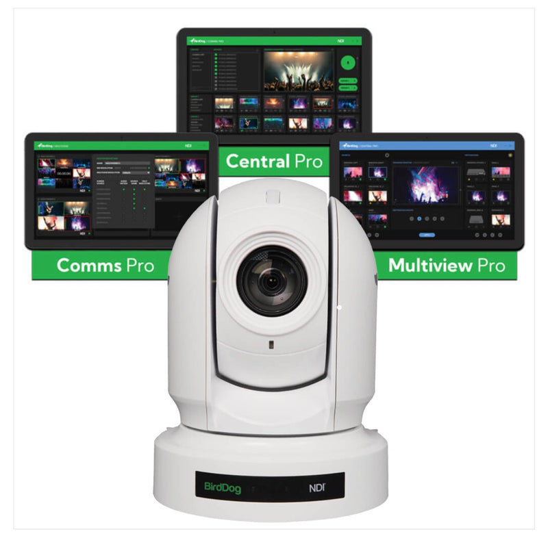 BirdDog Eyes P200 Full NDI PTZ Camera with Comms Pro, Central Pro & Multiview Pro - BD-P200WEDU (SAVE £831.00)