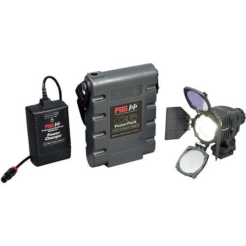 PAG C6 20 Watts On-Camera Light Kit with 6VDC Battery Charger and Shoe Mount (CLEARANCE STOCK)