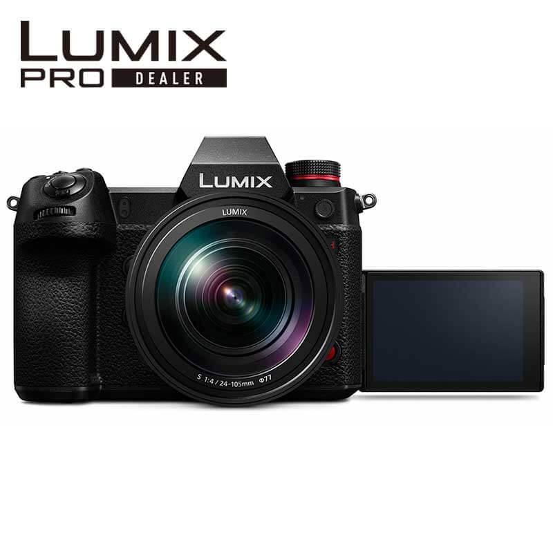 Panasonic DC-S1H LUMIX 6K/24p Video Recording Full Frame Mirrorless Camera Body Only - PANDCS1HEK