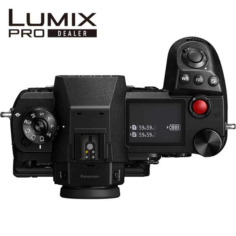 Panasonic DC-S1H LUMIX 6K/24p Video Recording Full Frame Mirrorless Camera Body Only - PANDCS1HEK