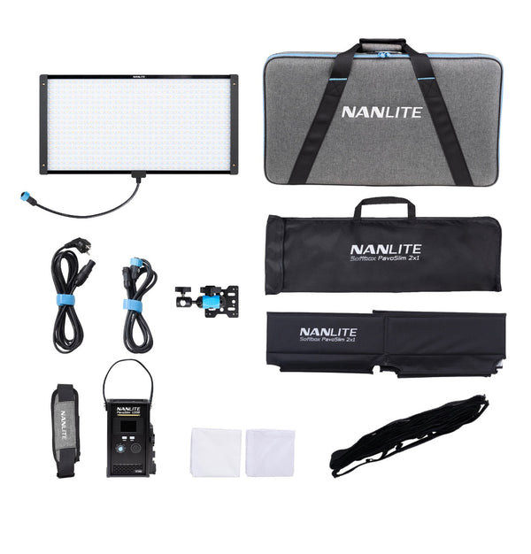 NanLite PavoSlim 120B Bi-colour LED Panel Light - 15-2033