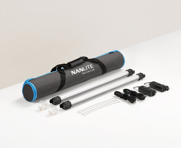 NANLITE Pavotube II 15C 2 Kit RGBWW LED Tube Light