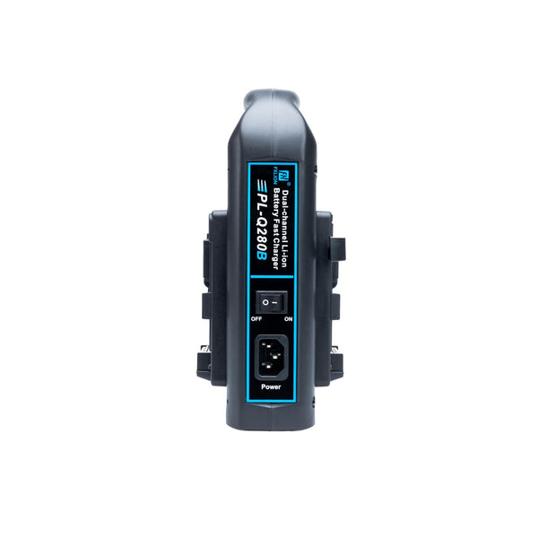 FXLION PL-Q280B 2 CH Fast Charger 16.8V / 4A V-Mount (FX LION)