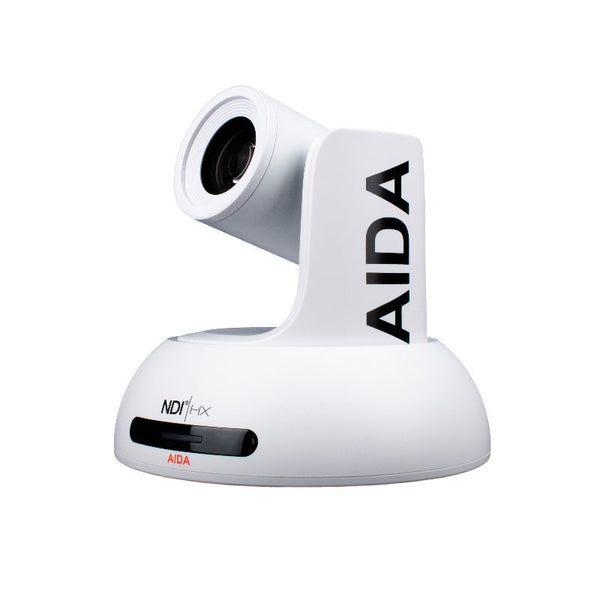 AIDA PTZ-NDI-X18W Broadcast/Conference NDI|HX FHD NDI/IP/HDMI PTZ Camera 18X Zoom White