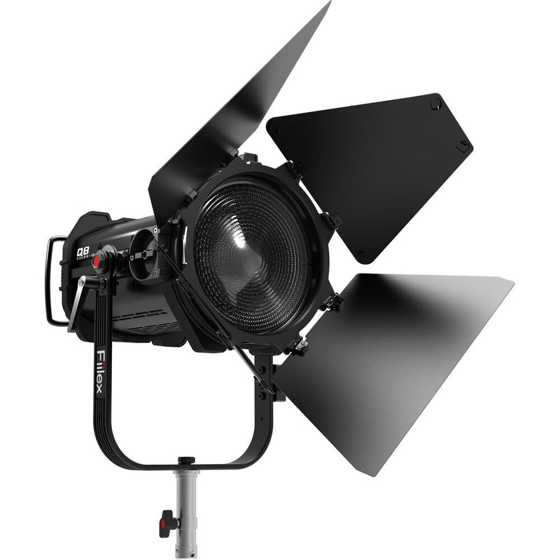 FIILEX Q8 Color-LR Cinematic LED Fresnel Light - FLXQ8CLRLR