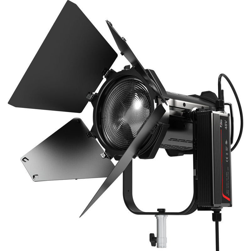 FIILEX Q8 COLOR-LR H1 Kit Cinematic LED Fresnel Light - FLXQ8CLRLR-H1-KIT