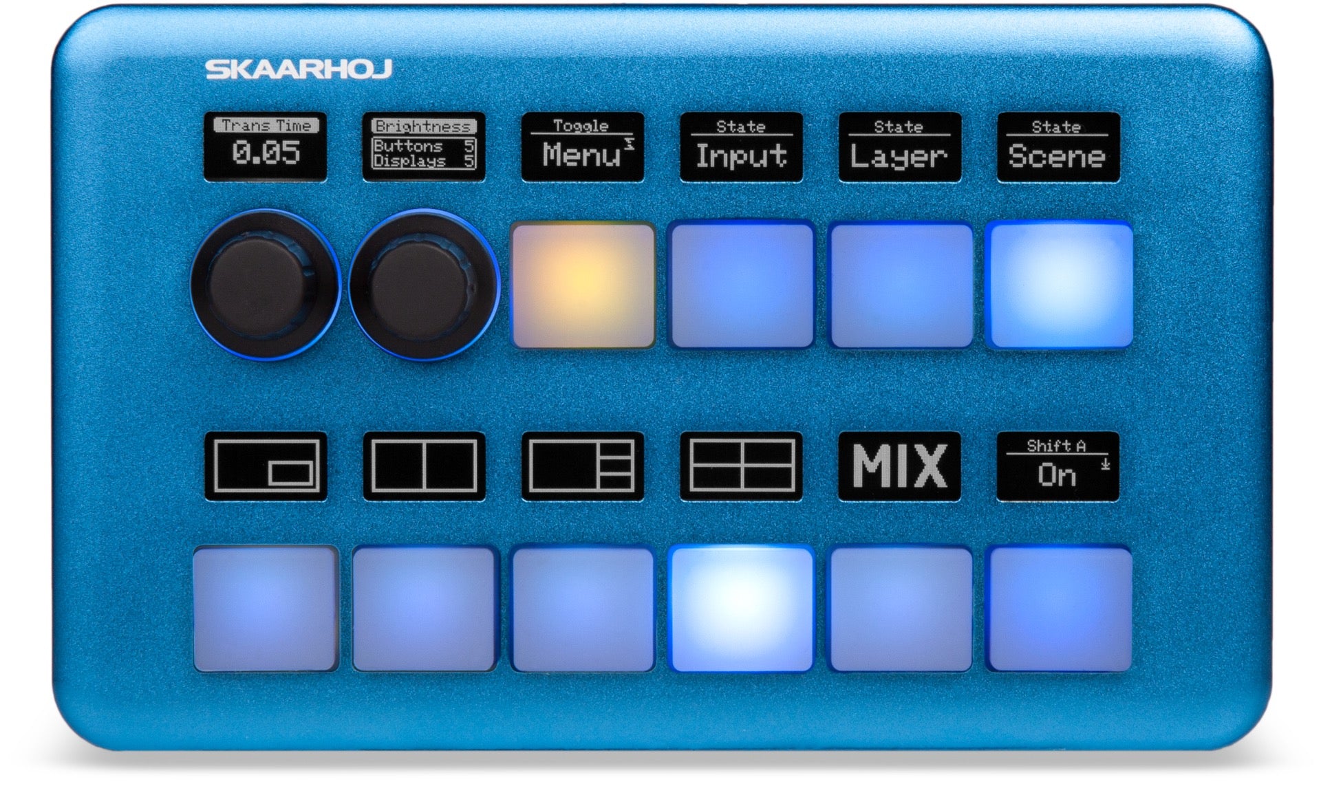 SKAARHOJ QUICK-PAD-V1 Quick Pad Blue | 3D Broadcast